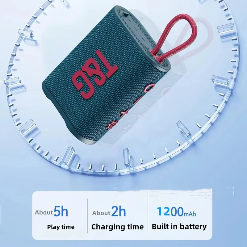 Беспроводной Bluetooth-динамик Caixa De Som TG396 TWS звуковая коробка IPX7 Портативный Hi-Fi