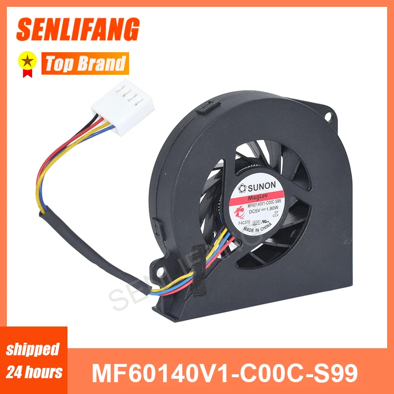 Оригинальный 0NJ5GD MF60140V1-C00C-S99 DC 5V 1,8 W четыре провода Охлаждающий вентилятор