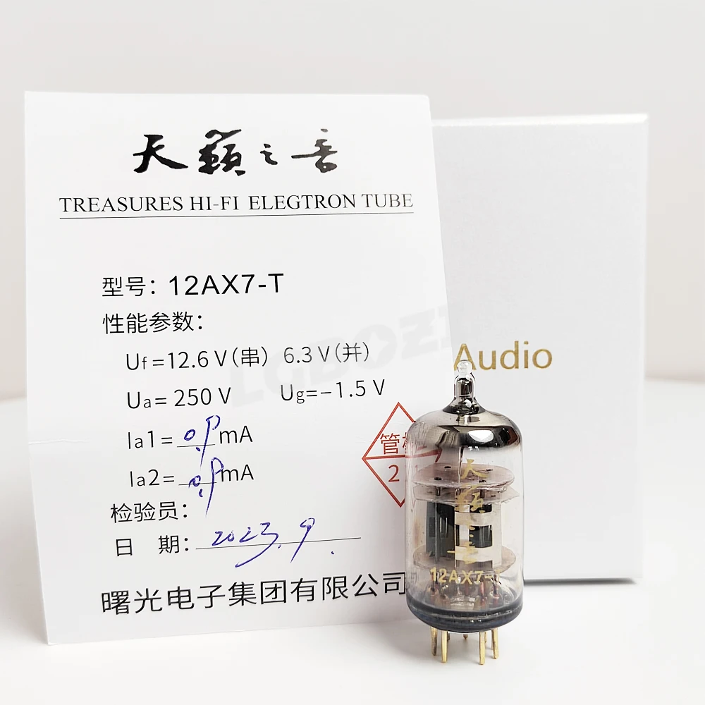 Ламповый усилитель звука JUEQIZHE 12AX7-T ECC83