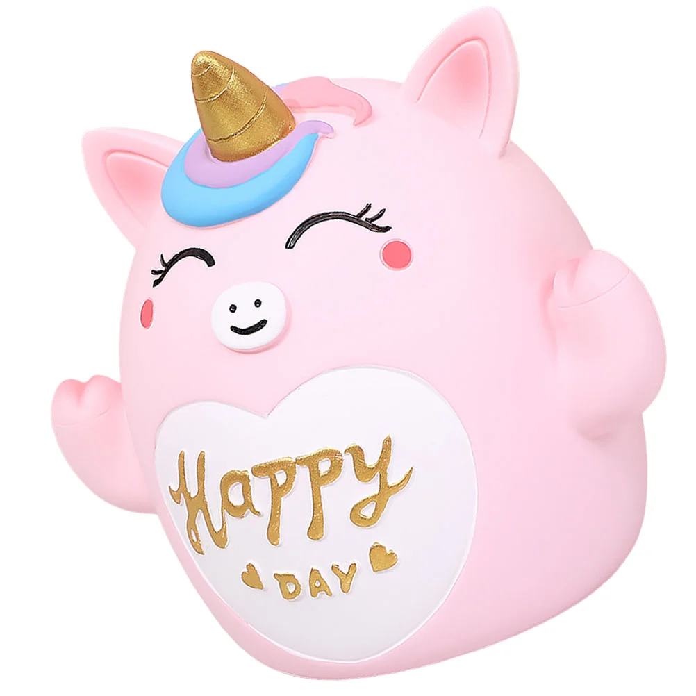 

Unicorn Money Box Piggy Bank Cute Coin Bank Lovely Saving Pot Home Decoration