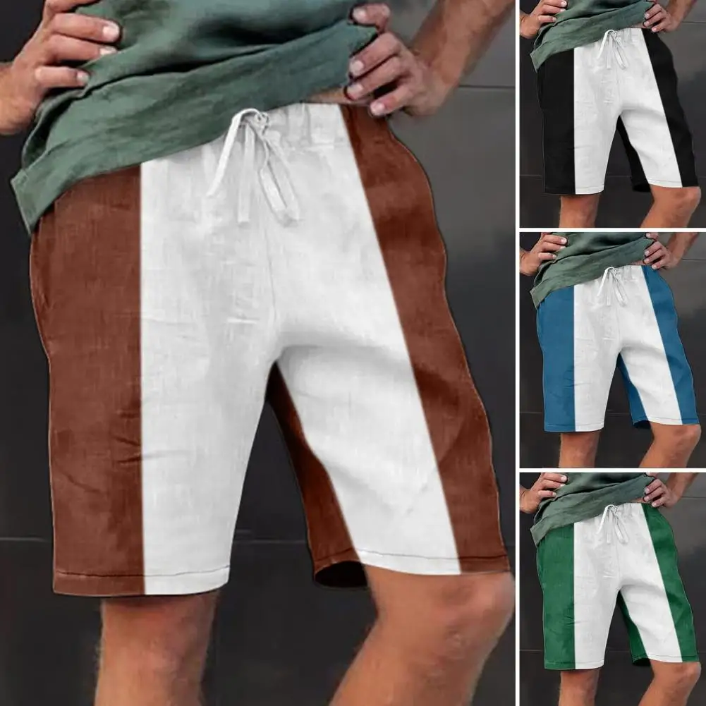 

Bottoms Fashion Relaxed Fit Bow Shorts Summer Men Shorts Drawstring for Beach