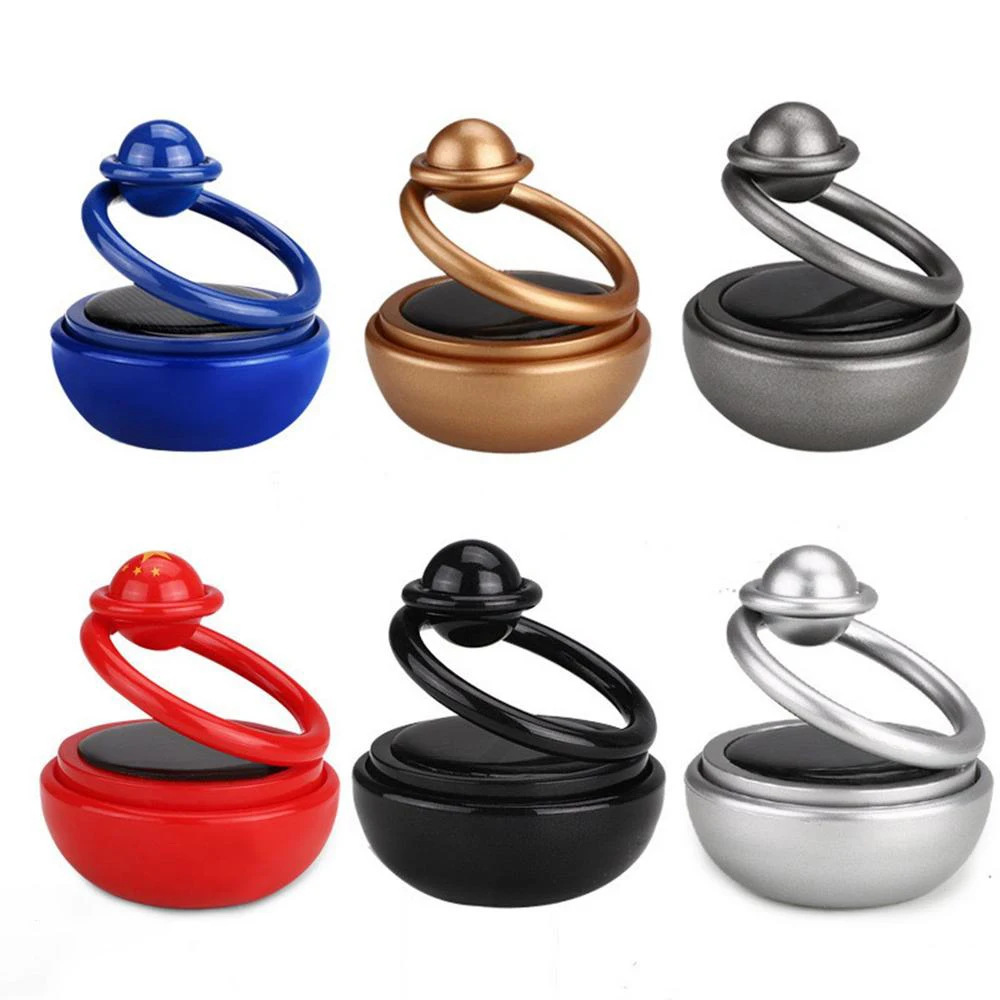 Автомобильный ароматизатор на солнечной энергии парфюмерный диффузор