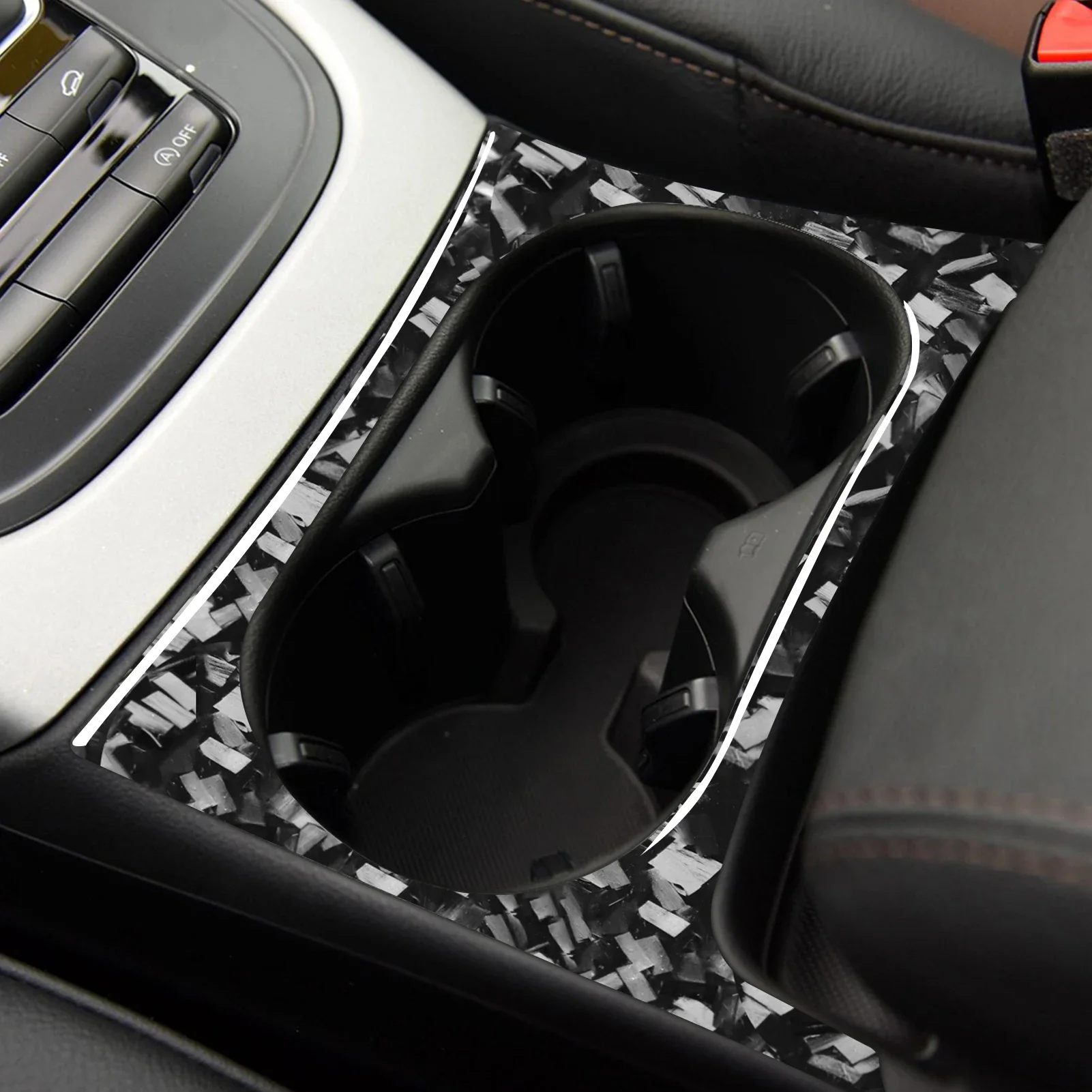 Для Audi Q5 SQ5 8R A4 S4 B8 2009-2017 аксессуары из кованого углеродного волокна салон