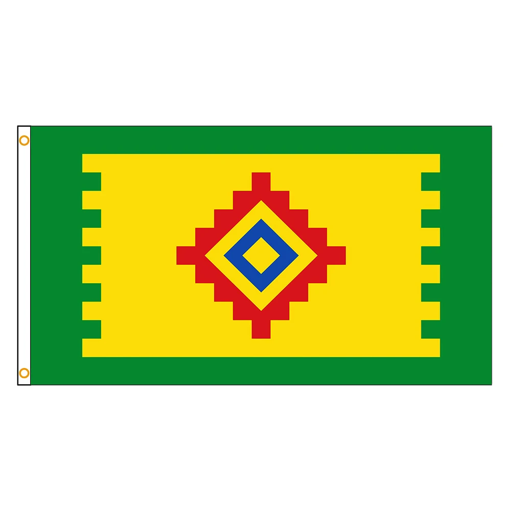 

90x150cm Moscow Oblast Obukhovo Flag Polyester Tourist Attraction Banner Home or Outdoor For Decoration