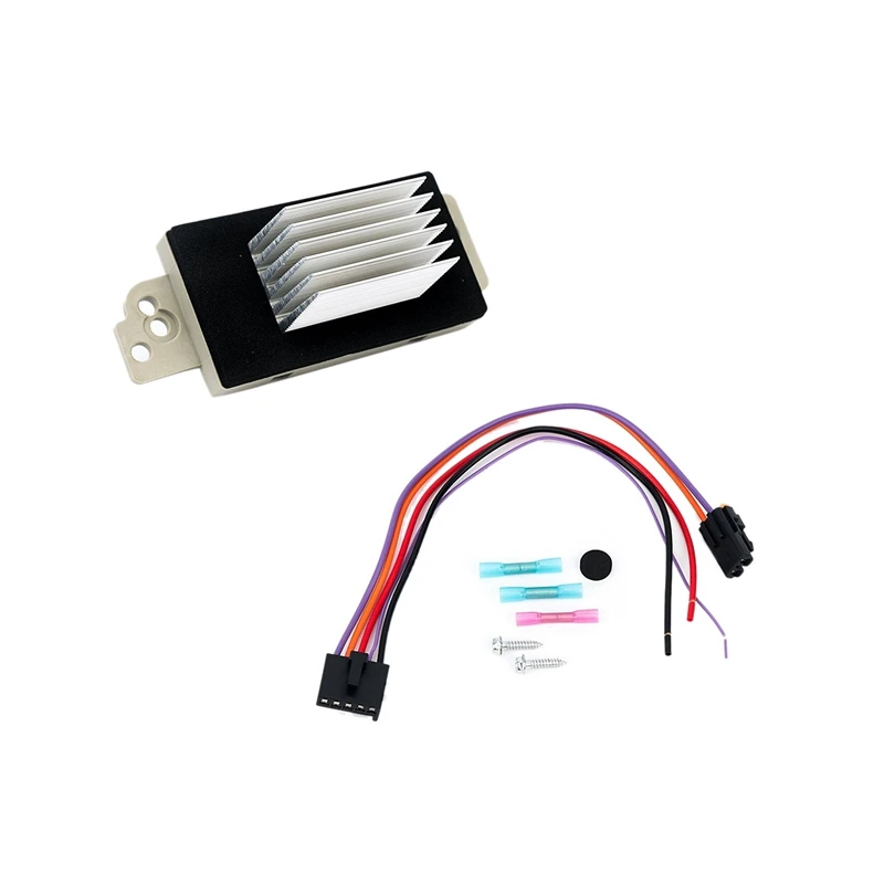 

Blower Speed ​Resistor Resistor Kit for Chevrolet Silverado150 Tahoe Suburban Sierra Yukon 1581773 89019351 1581773
