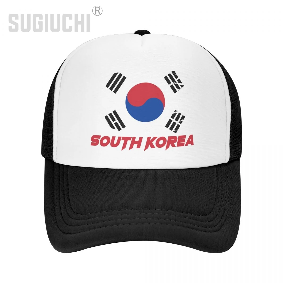 South Korea Nation Flag Trucker For Men Women Born All The People Retro Baseball Caps Cool