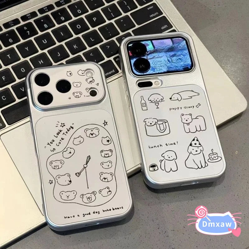 Фото Чехол для телефона с рисунком собаки для Vivo Y21D Y29 Y29S Y29T Y28 Y28E Y28S Y27 Y21S Y21T Y21E Y20A Y20S Y20i Y20T Y20G, чехол из искусственной кожи №1