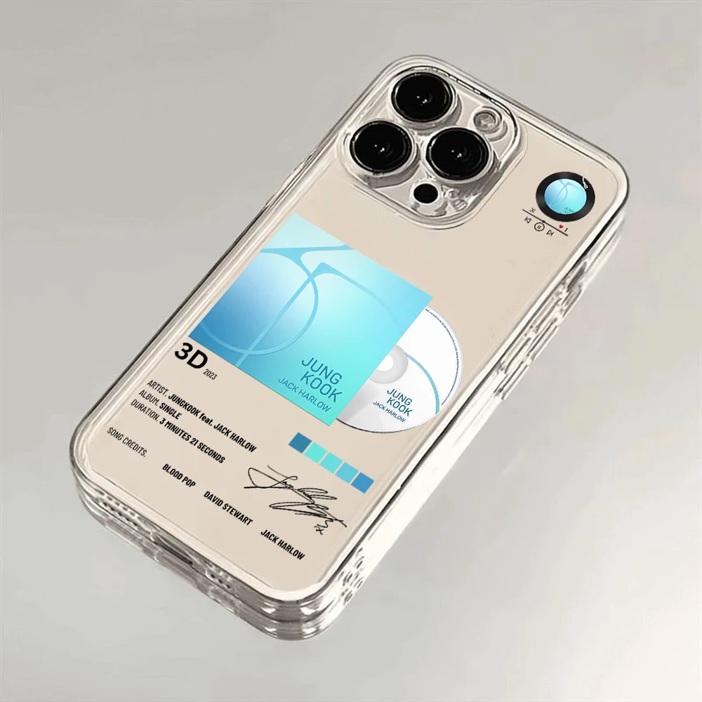 Чехол для телефона J-JUNGKOOK 3D JK Samsung S24 S23 S22 S21 S20 S10 FE Note20 Note10 Plus Ultra Lite 5G прозрачный