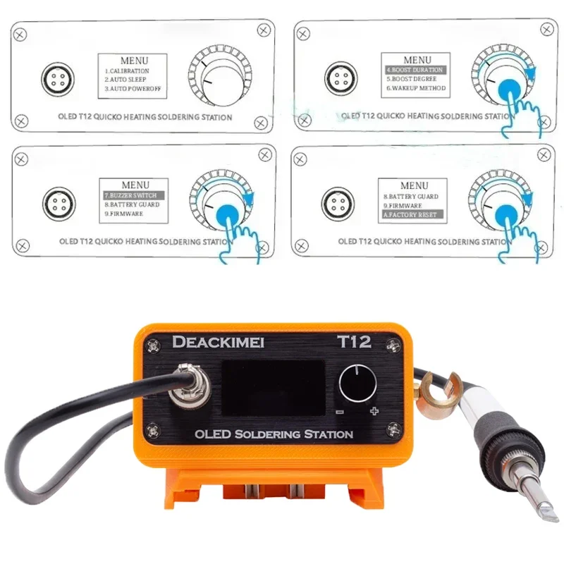 Паяльная станция с быстрым нагревом T12 сварочный паяльник версии STC для Hilti 22 в B22