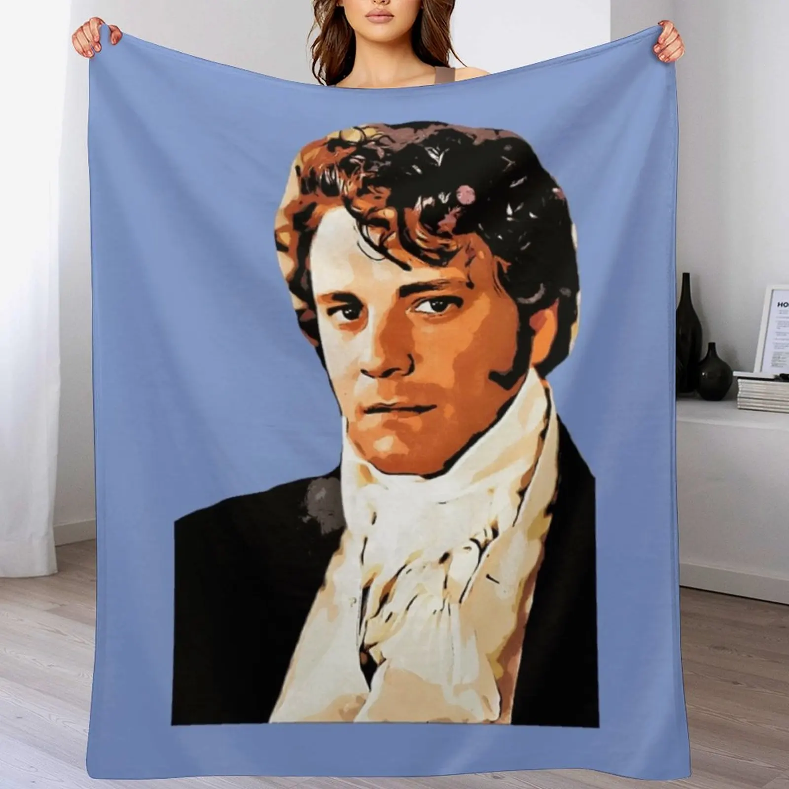 Плед с мультяшным эффектом Мистер Дарси гордость и предубеждение