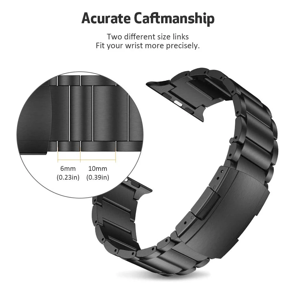 Titanium Metal Strap for Apple Watch Band 49mm 45mm 41mm 44 40mm 42 38mm Quick Release Wristband for iWatch Series Ultra 87654SE