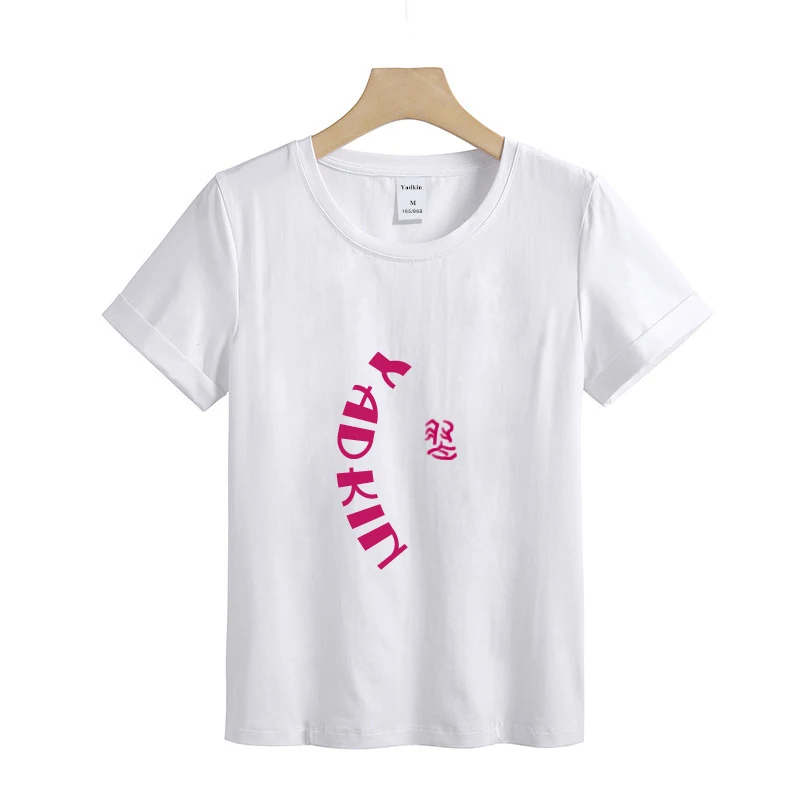 

Классическая Повседневная и дышащая женская хлопковая футболка премиум-класса с коротким рукавом, лидер продаж