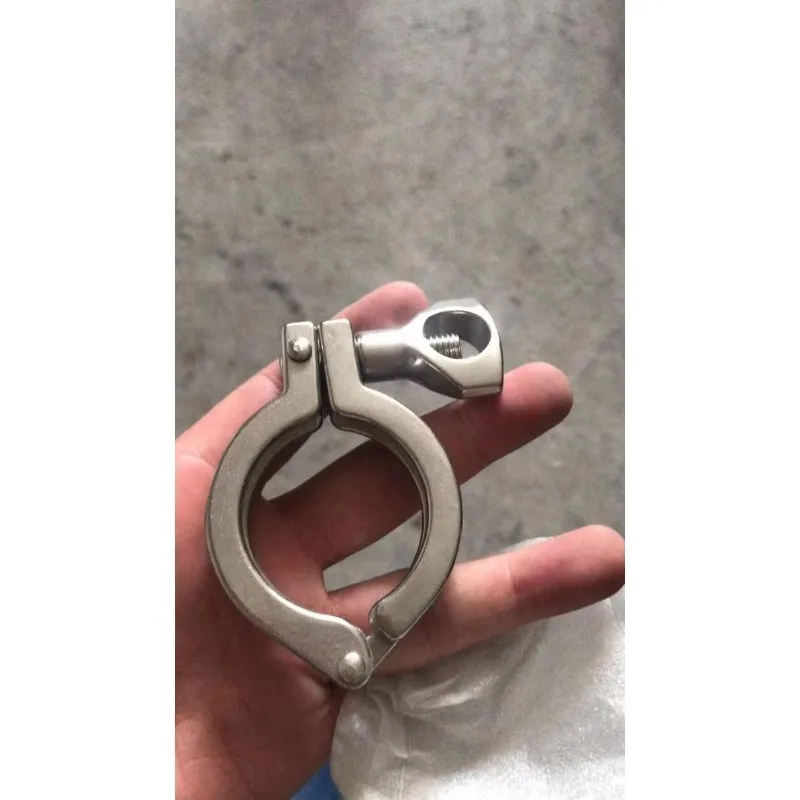 Фото ZzlHOP Tri Clamps Полный набор фитингов для труб Набор наконечников Соединение Quick 2, трицепное соединение из нержавеющей стали Equl Forg №4