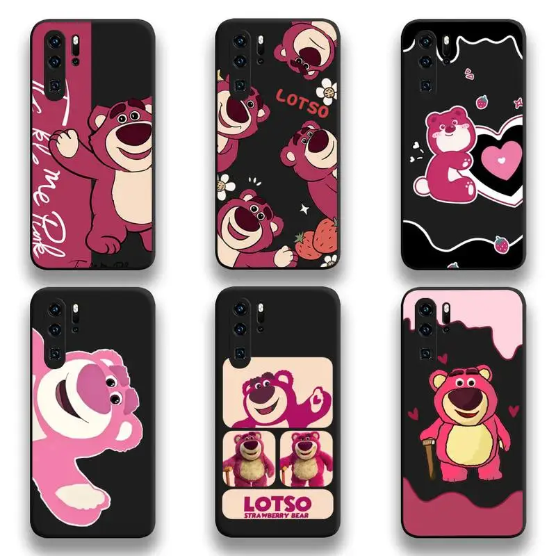 

TOY Story Strawberry Bear lotso Phone Case For Huawei P20 P30 P40 lite E Pro Mate 40 30 20 Pro P Smart 2020