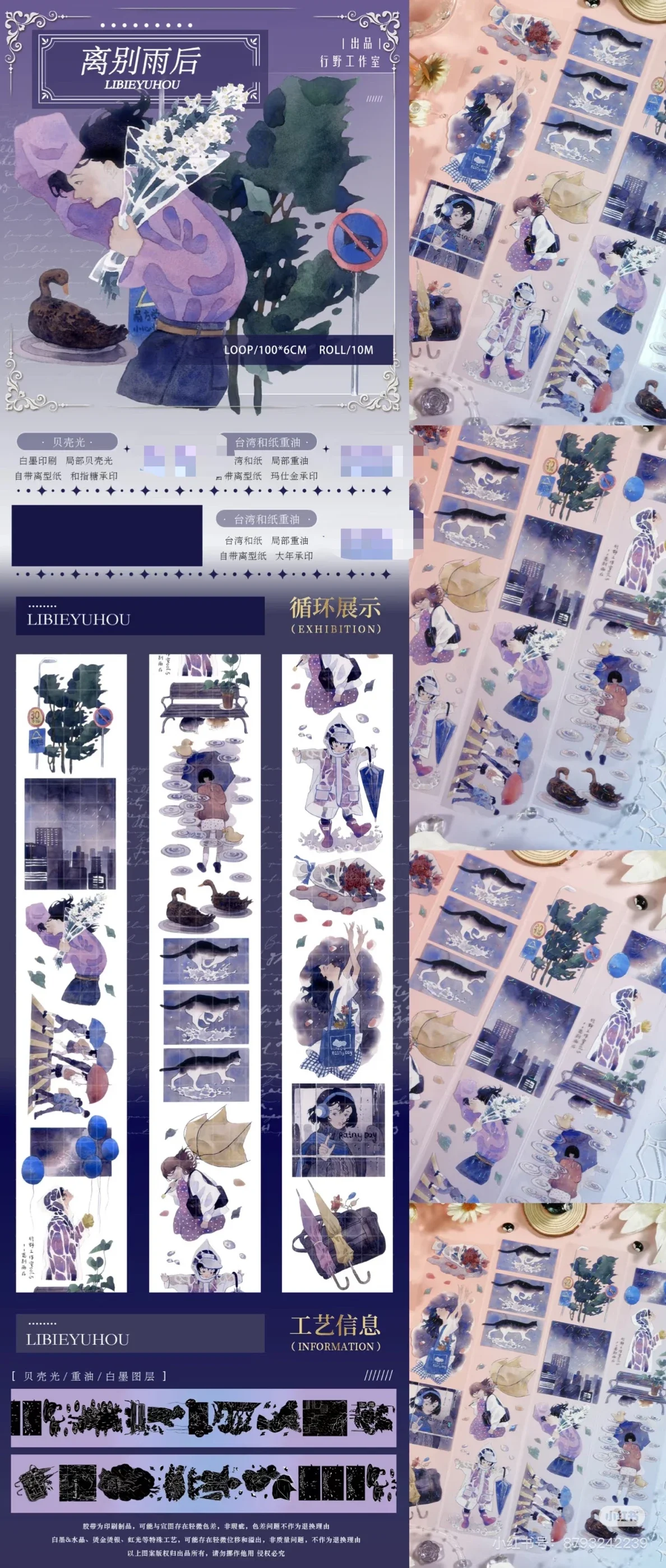 

ПЭТ лента "Рай красных фруктов после дождя"