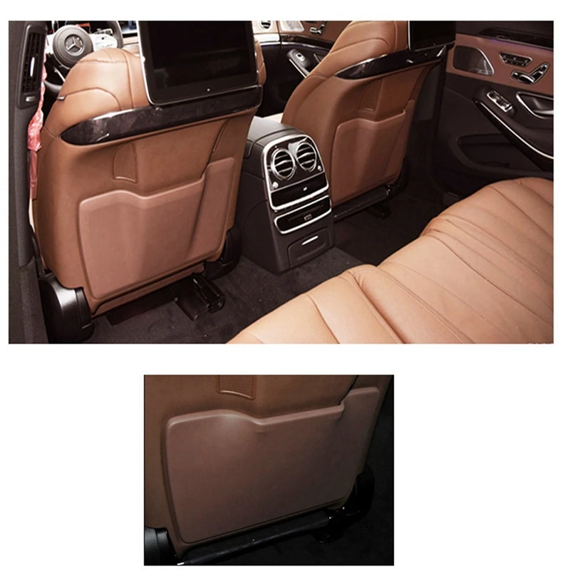 

Newcar Seat Back Panel Part Cover Replacement Storage Pocket Accessories For Mercedes-Benz S Class W222 2014-2020