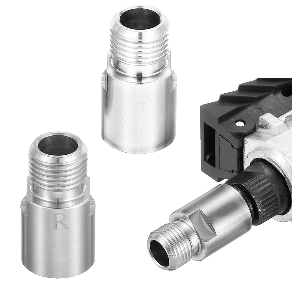 

Waterproof Mountain Bike Pedal Extender Bicycle Parts 1 Pair For Pedal Extender Adapter Silver Tone Bicycle 20mm