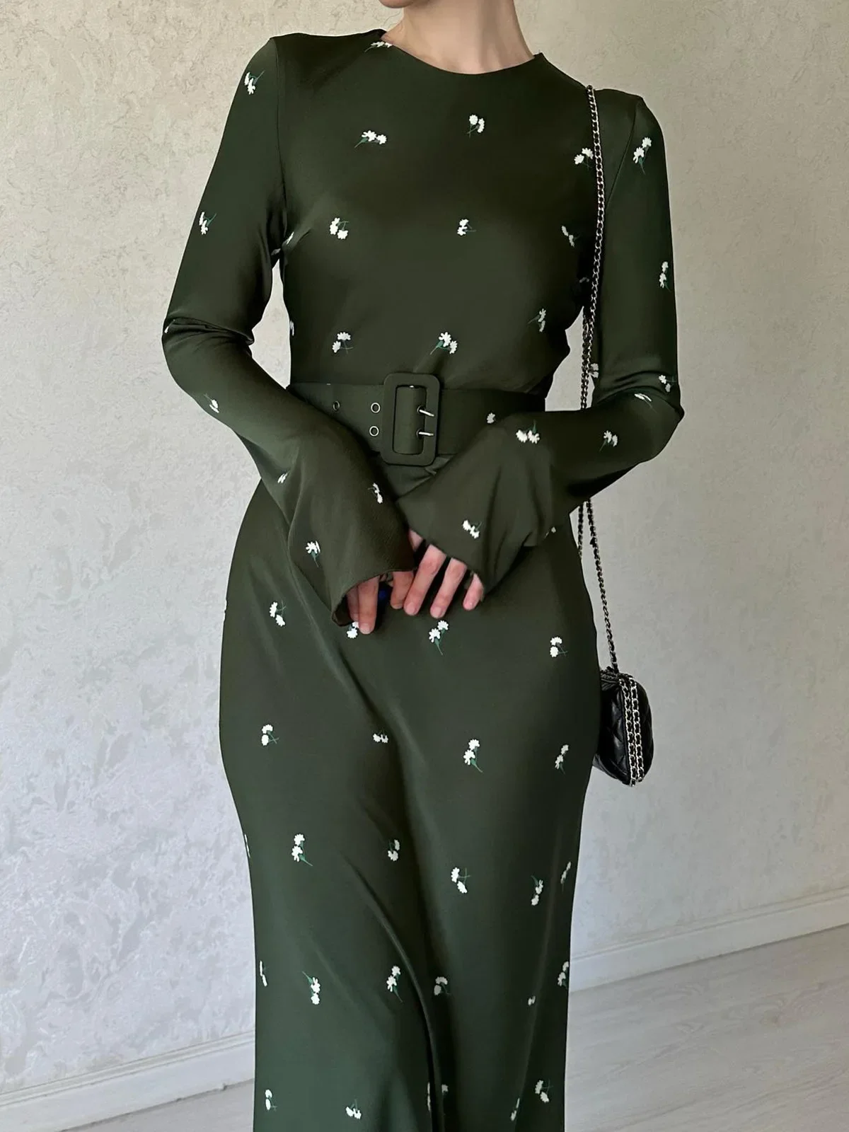 Мусульманский комплект Абая для женщин Шифоновый сарафан с вышивкой Новый