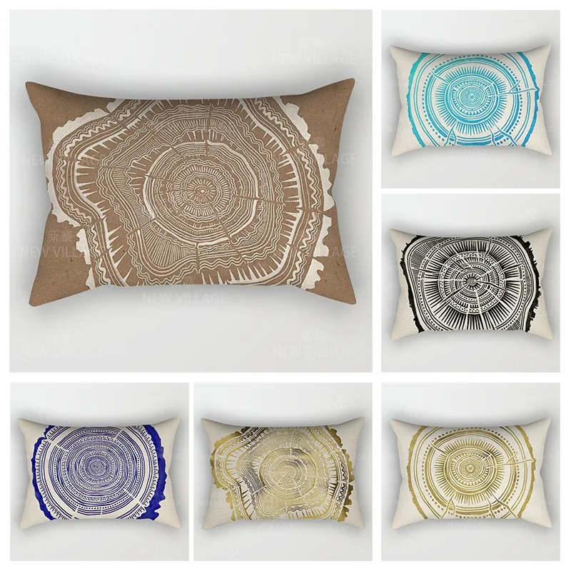 

Скандинавский осенний домашний декор 30*50, чехол для диванной подушки, чехол для дивана, чехол для дивана, 30x50 см, 40x60 40*60, бохо, винтажная манда...