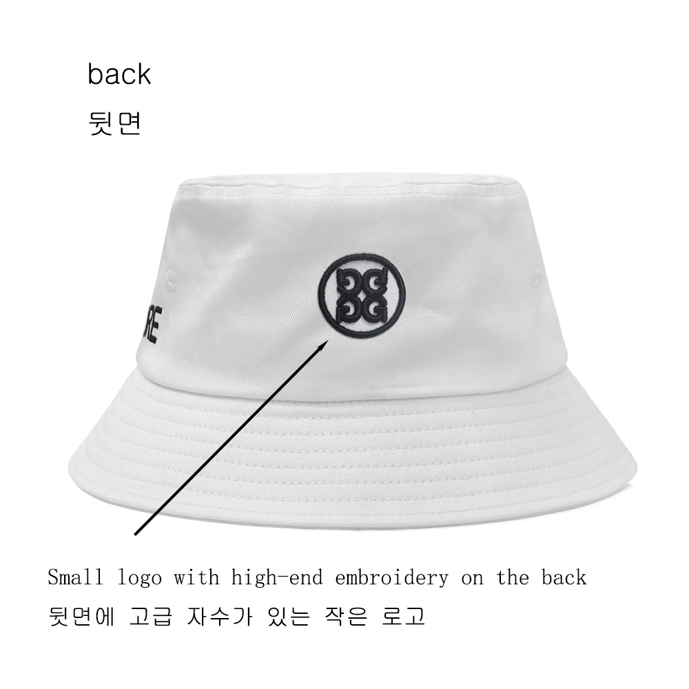 2022 New Golf Cap Fashion Brand Outdoor Golf Bucket Cap Breathable Golf Hat Embroidered Logo