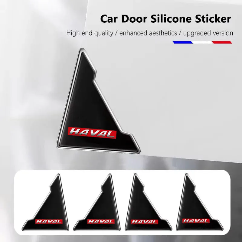 2 шт. накладки на уголки двери автомобиля защитные наклейки от царапин для Haval Jolion