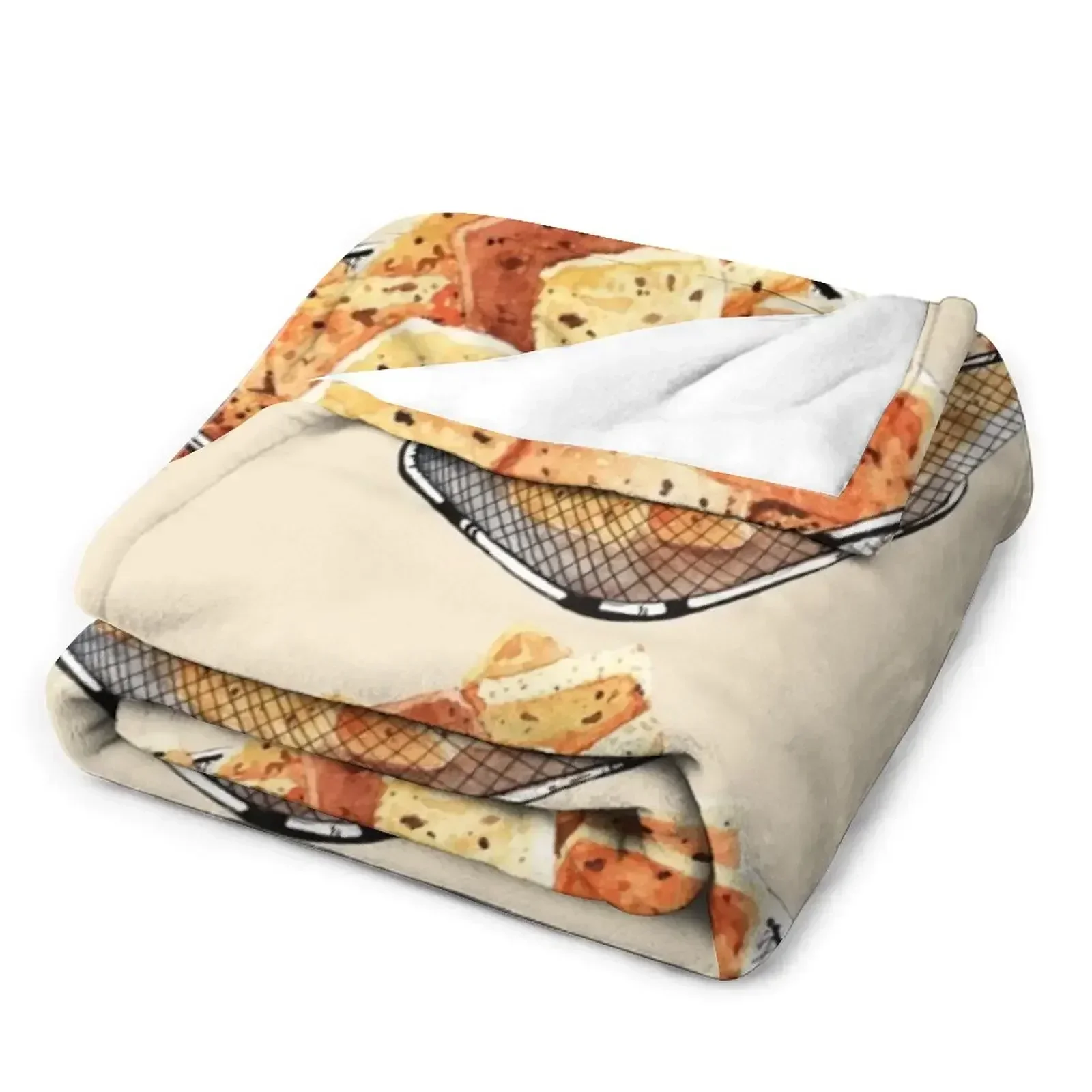 Хрустящее чесночное одеяло с кромками волосы диван-кровать одеяла