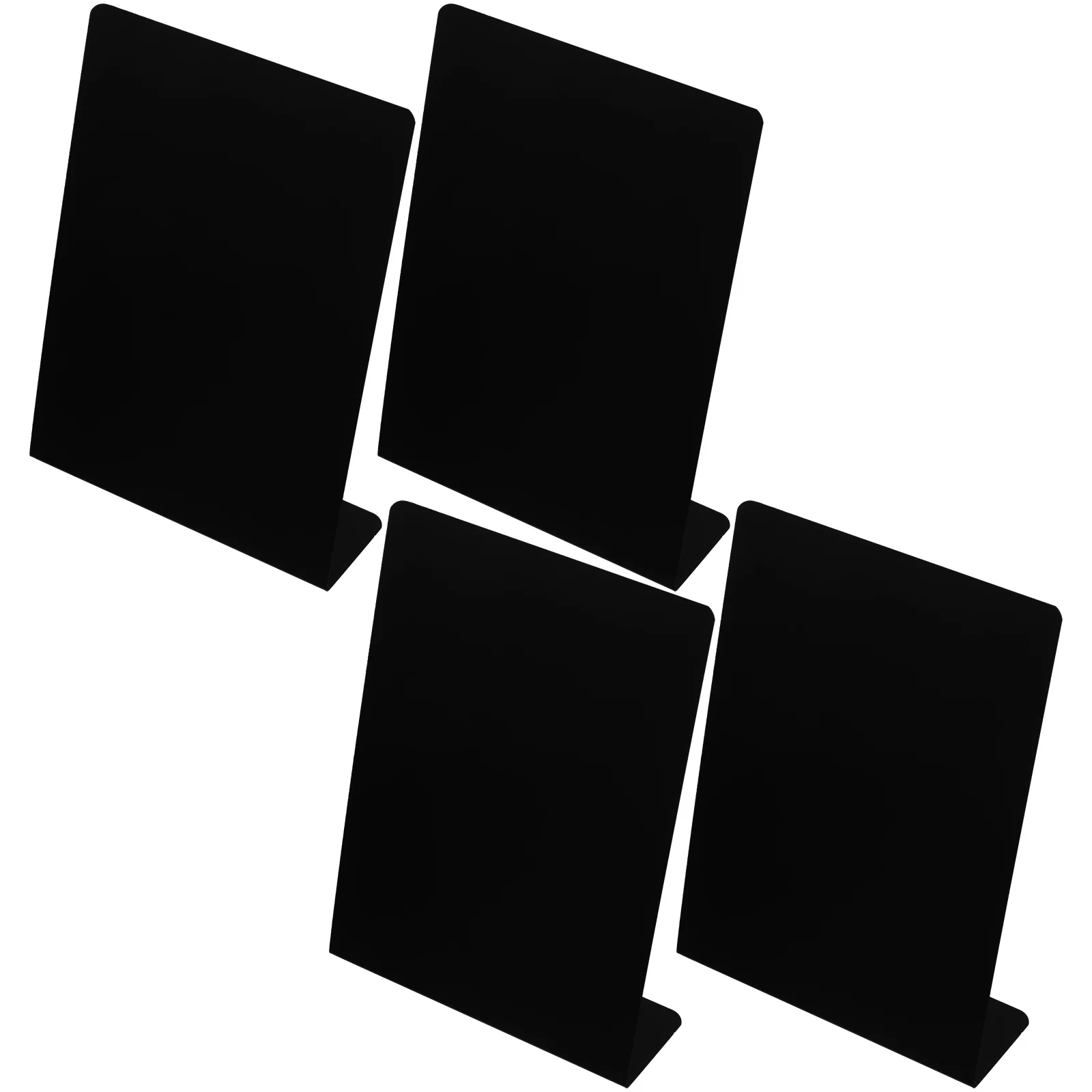 

4pcs Mini Chalkboards Decorative Blackboards Multifunctional Price Boards Display Sign