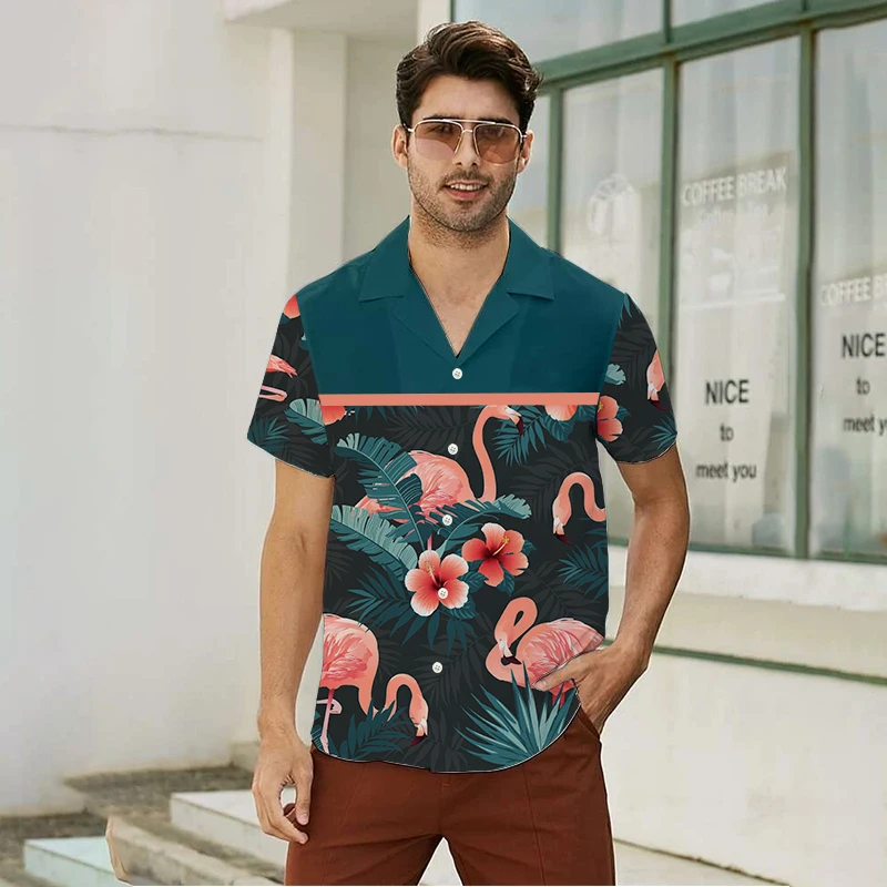 Рисунок 3 - Комплект гавайской рубашки с 3D принтом