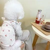 Pet Dog Skirt Spring Summer Thin Puppy Dress Pet Fruit Clothes Bichon Cherry Clothes Soft Dog Clothes XS-XL 2