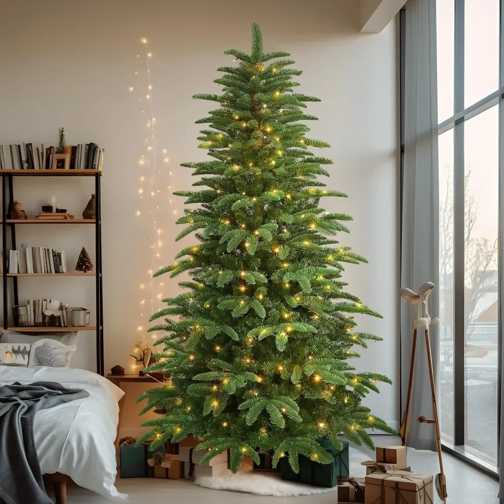 Рождественская елка 9 футов многоцветные RGB-подсветки с предварительной