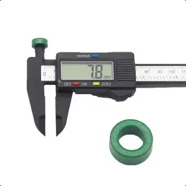 Ферритовые кольца 10К зелёного цвета