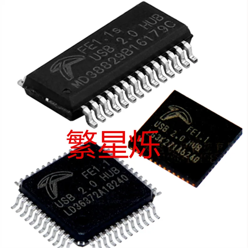 

Бесплатная доставка FE1.1S -BQFN24B AQFP48A USB2.0 концентратор SSOP28 10 шт.