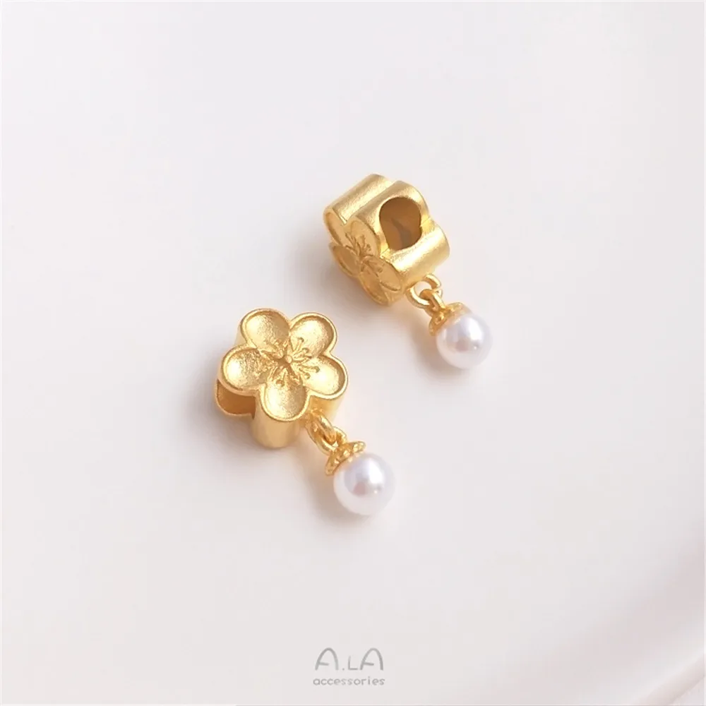 

Sargent Peach Blossom Pendant Hanging Beadbead Pearl Lulu Tong diy bracelet necklace ornament hanging ornaments