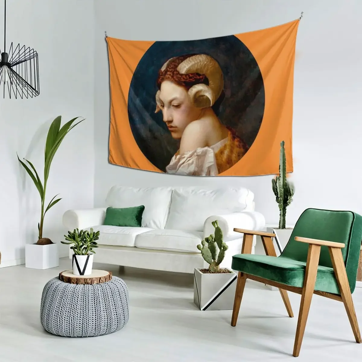 Сатир гобелен милый декор украшение спальня