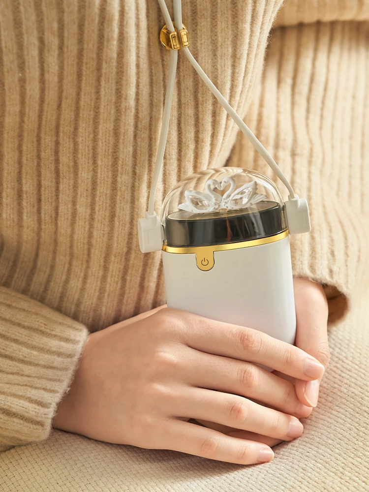 YYHC-4 In1 Функция грелки для рук грелка шеи Power Bank забавный светильник