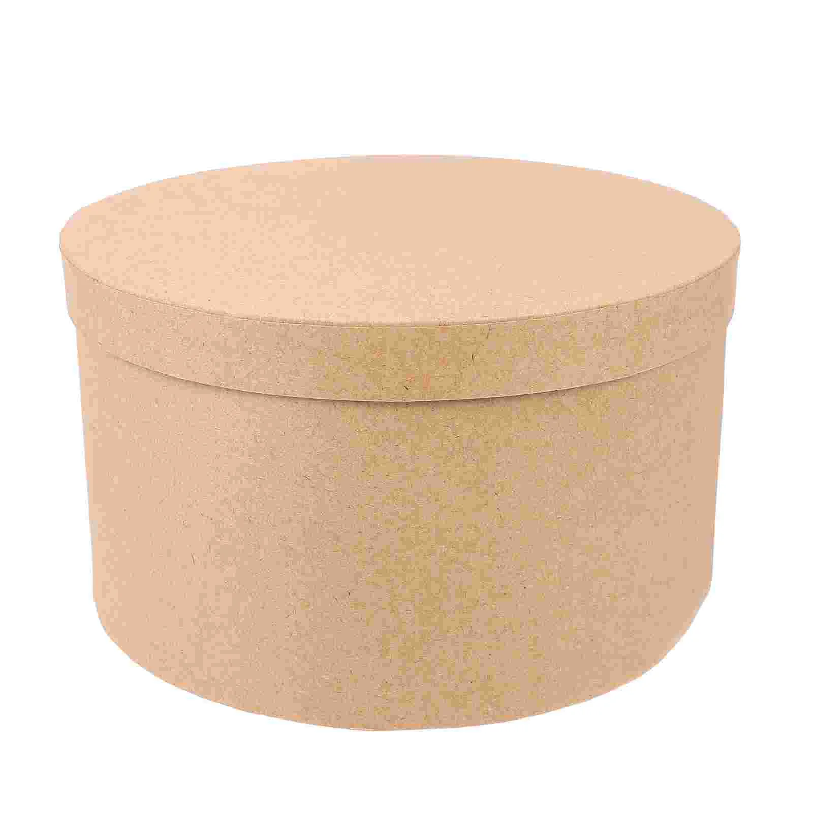 

Box Boxes Paper Cookie Round Cake Kraft Cupcake Bakery Container Gift Flower Mache Packaging Carrier Cream Cups Ice Holder Empty
