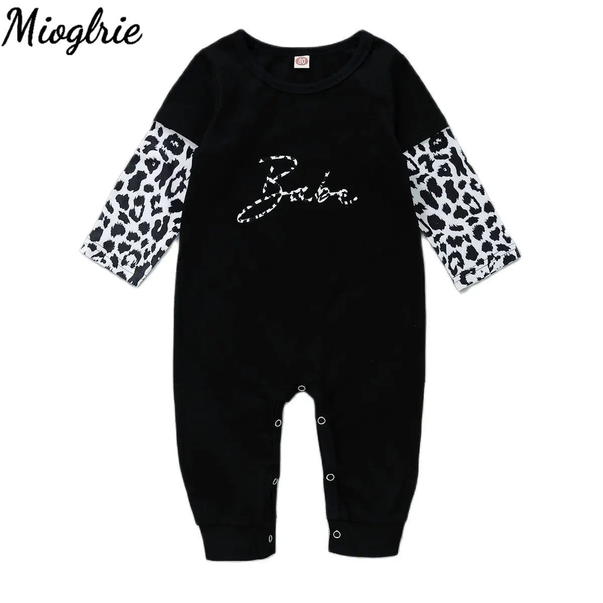 

Leopard Baby Boy Clothes Newborn Baby Girl Summer Clothes Long Sleeve Romper for Babies Infant Girl Clothes Children's Clothing