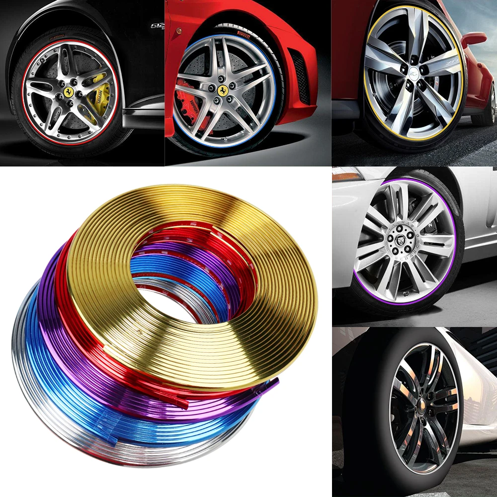 

Car Stickers Rim Protector Wheel Edge Rim Protectors Wheel Protector Tire Protection Care Covers Drop Ship Car Styling 8M