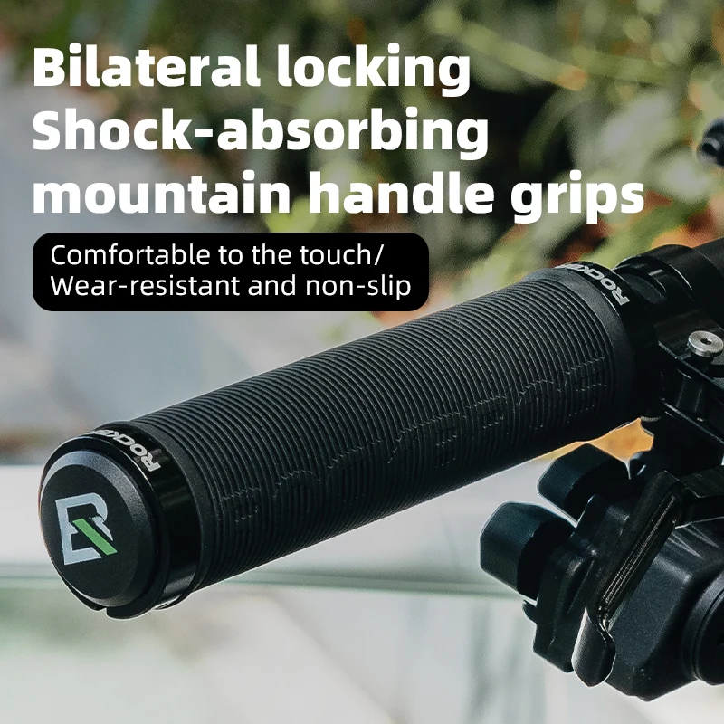 ROCKBROS велосипедные ручки на руль резиновые мягкие MTB для горного велосипеда