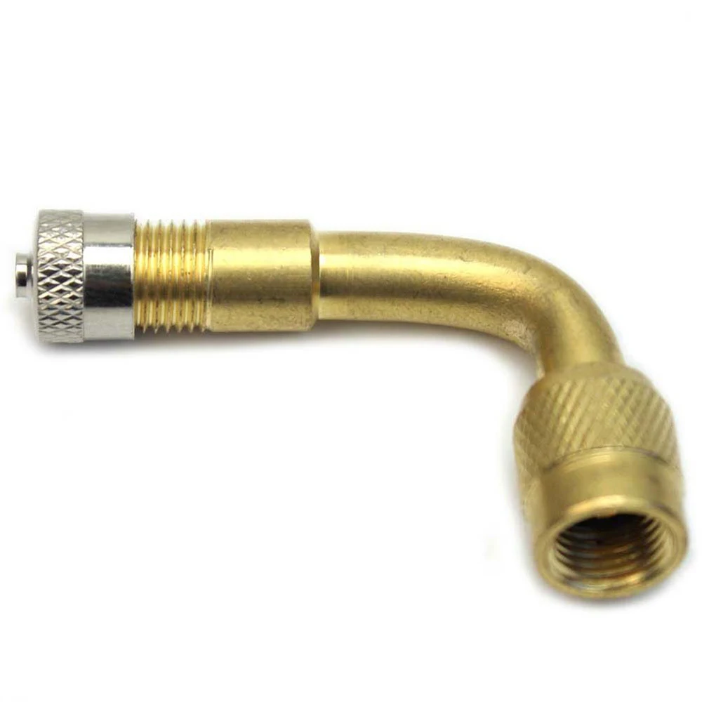 

Motorcycle Car Tire Valve Extension Adapter - 90 Degree Curve