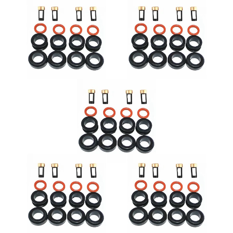 Комплект для ремонта инжектора 20X уплотнение топливной форсунки комплект