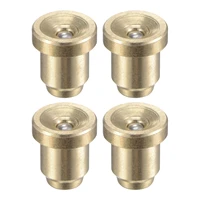 uxcell brass push button flange grease oil cup 6mm ball oiler for lubrication system 4pcs