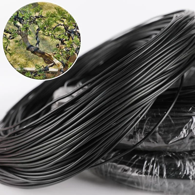 

5M Bonsai Wires Plant Support Branches Bend Fixing Wires Anodized Aluminum Bonsai Training Wire Garden DIY Tool 1/1.5/2/2.5/3 mm