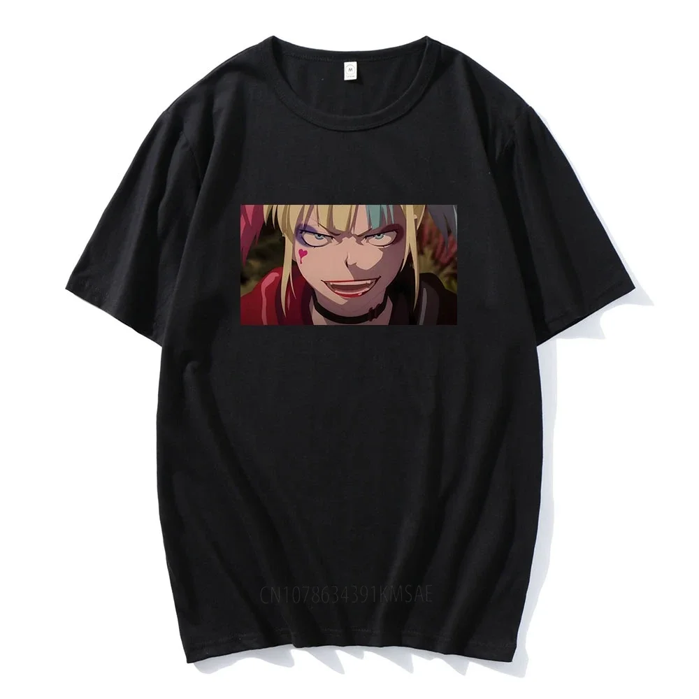 Футболки с рисунком из аниме Отряд Самоубийц ISEKAI Женская хлопковая футболка