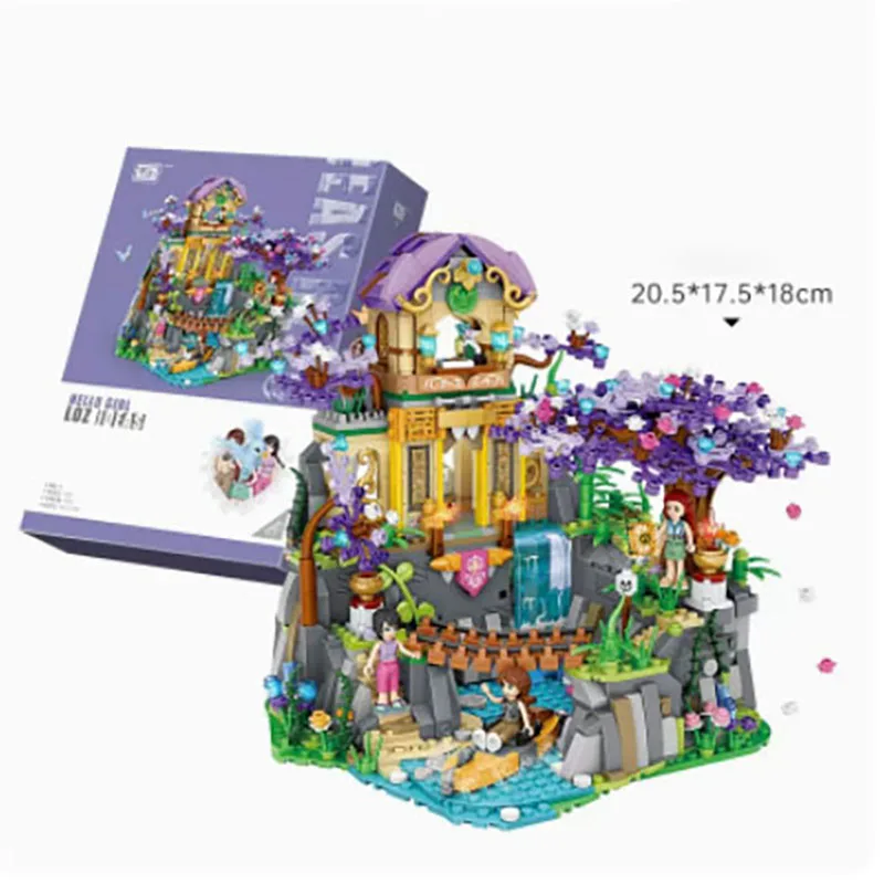 

Assembling Building Block Lost Temple Classic Set Children Boy Girl Display Collection Model Puzzle Souvenir