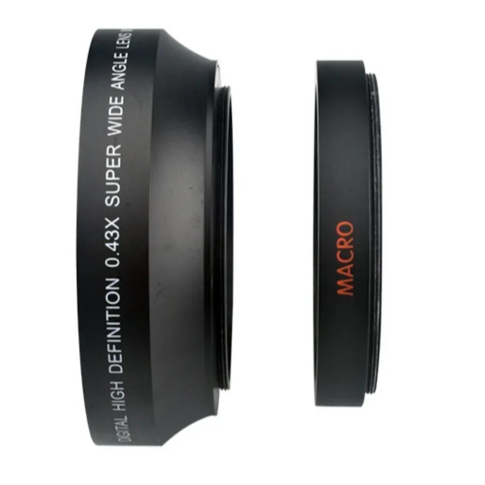 Суперширокоугольный дополнительный объектив HD 0 43x67 мм с макропорцией Affiliated для