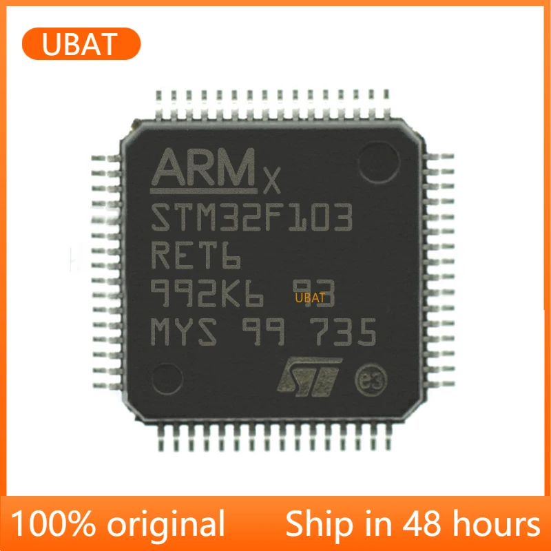 

1-100 PCS STM32F103RCT6 LQFP-64 32F103RCT6 ARM Cortex-M3 32-bit Microcontroller MCU Brand New Original