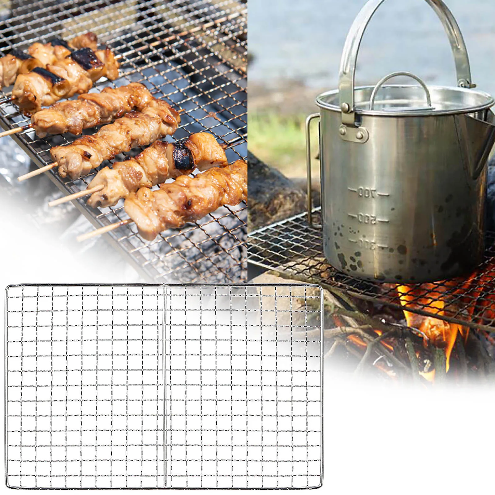 

Water Purifiers for Camping Multi Purpose 3D Welded 304 Stainless Steel High Strength Mesh Grill For Emergency Pouch for Girls