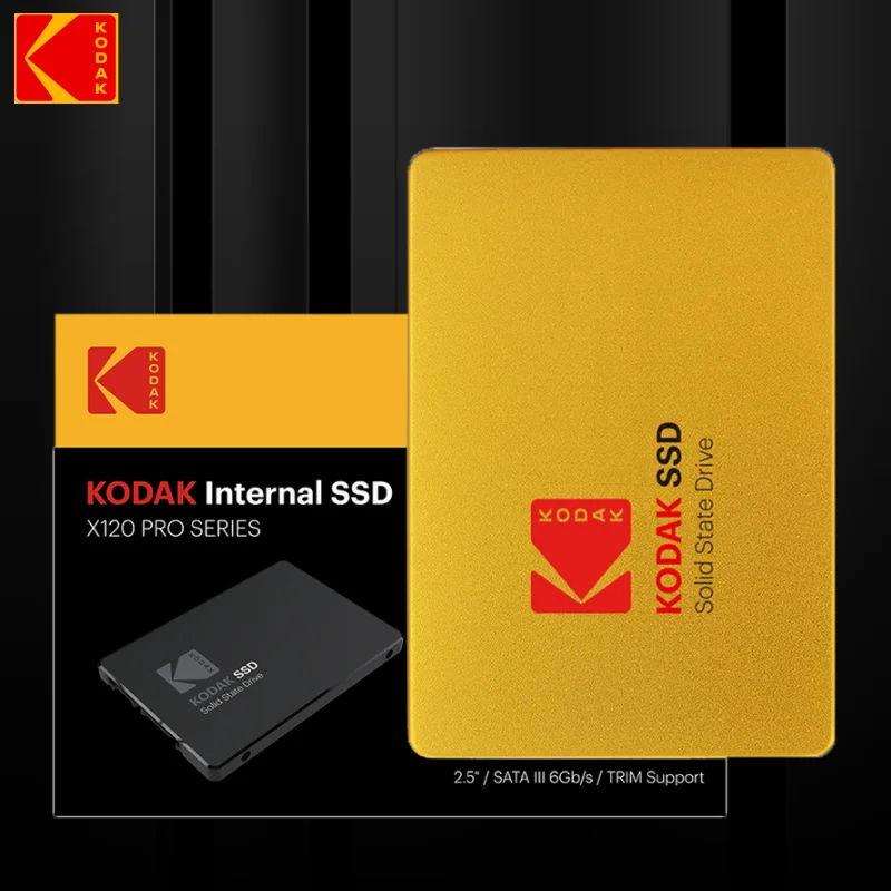 

Kodak Series 2.5" Sata3 SSD 128GB 240GB 120GB 480GB 960GB Hdd 2.5 Hard Disk Disc Internal Solid State Drive For Laptops PC