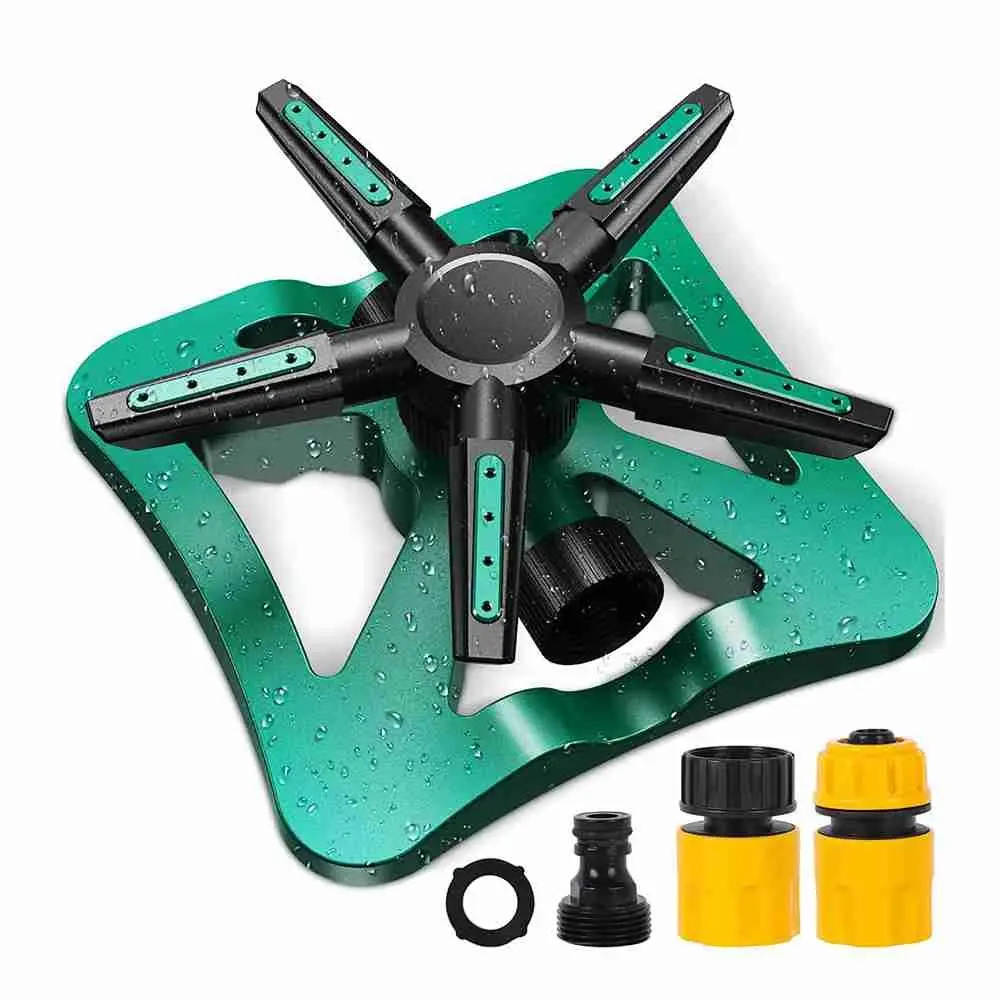 

Home Garden 360 Rotating Large Area Coverage Cool Down Garden Sprinklers Watering Spray Hose Lawn Irrigation